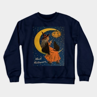 Vintage Look Hail Halloween Crewneck Sweatshirt